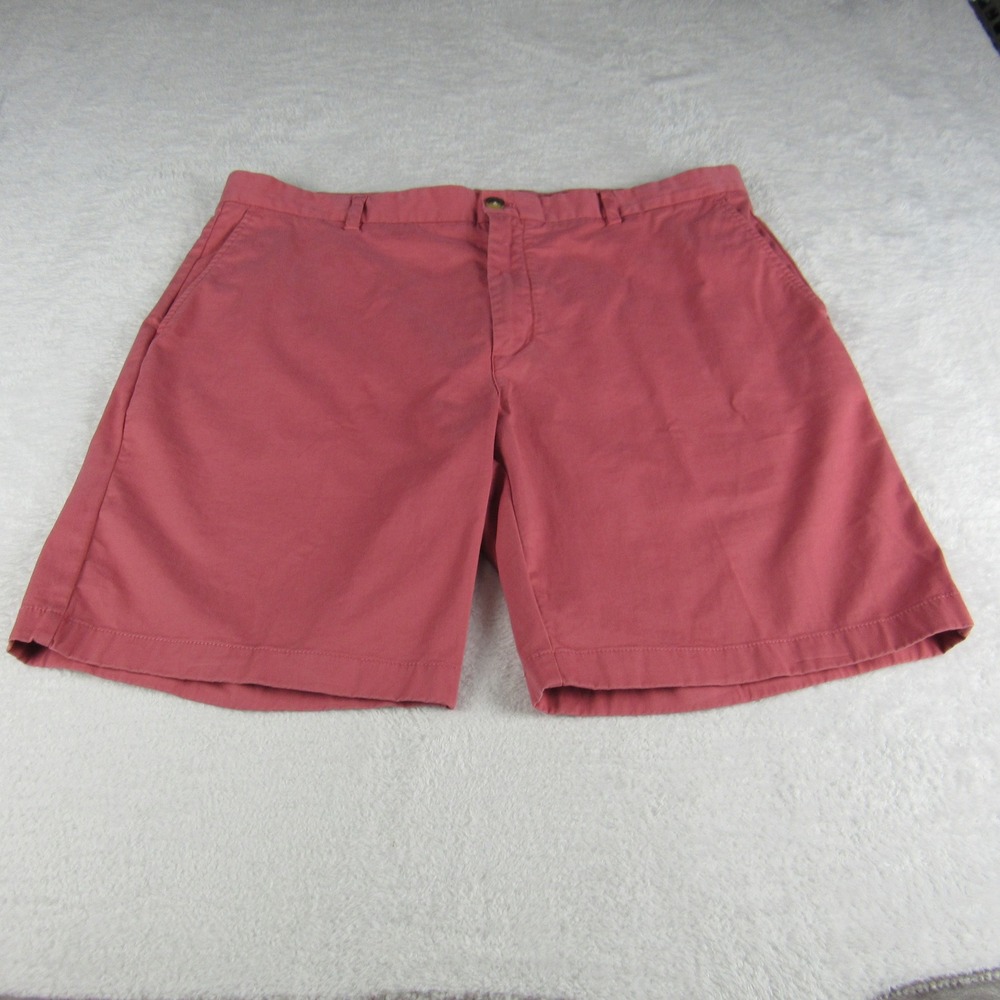 Vineyard Vines Breaker Shorts Men's 40 Pink Chino Twill Preppy